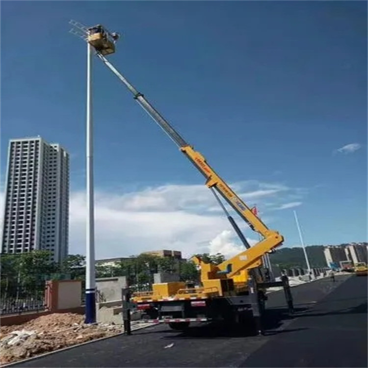 丽水莲都维修路灯的曲臂升降车出租